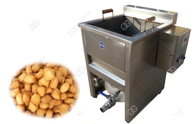 Small Manual Model Chin Chin Deep Fryer Machine