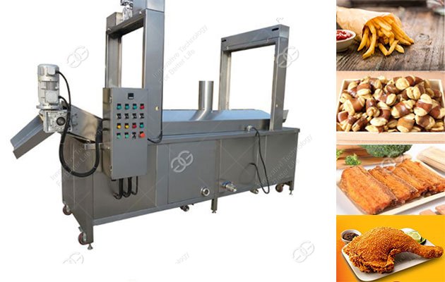 automatic continuous frying machine