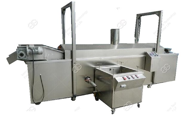 Belt Type Potato Chips Frying Machine|Continuous Potato Chips Frying Machine