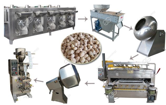 Coated Peanut Processing Line