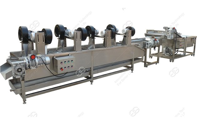 Fruit Vegetable Cleaning Drying Line