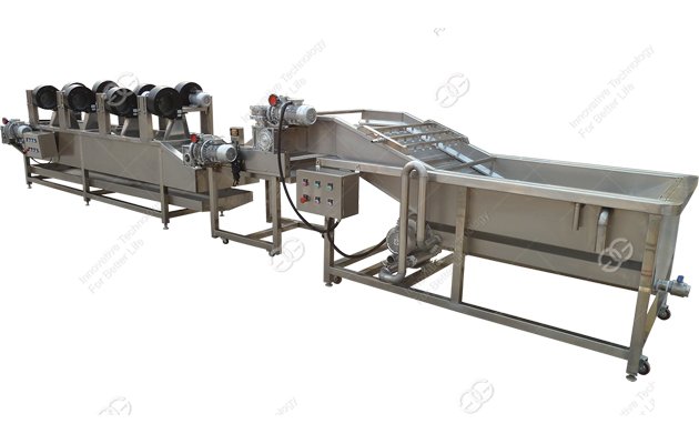 Vegetable Cleaning Drying Line