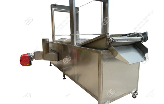 Continuous Potato Chips Fryer Euipment