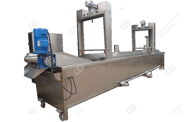 continuous fryer machine for snack