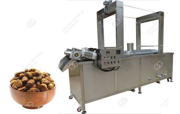 Continuous Broad Bean Frying Machine